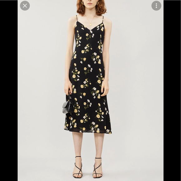 (SOLD) Reformation Dietrich Midi Dress - Picture 7 of 12